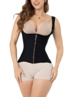 Fajas Salome 7013-CCB | Colombian Vest Shapewear for Tummy Control and Waist for Women | Fajas Colombianas Reductoras Reloj de Arena