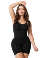 Butt-Lifting Body Shaper Salome 7002 | Seamless Mid-Thigh Full Body Shaper - Image 6