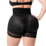 Fajas Salome 07L5 | Butt Lifting Shapewear Shorts with Elastic Waistband and Front Hooks - Image 4