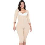 MARIAE FPC7350 Stage 2 Faja Colombiana Post Surgery Postpartum Shapewear for C-section with Sleeves Knee Length | FQ114 | 9142 - Image 6