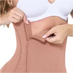 MARIAE FPL3330 Stage 2 Faja Colombiana Post Surgery Postpartum Shapewear Bodysuit Short Length with Side Zipper & Open Bust | 9633 | FQ113 - Image 15