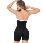 MARIAE FPL9530 Faja Colombiana Postpartum & Daily Use Shapewear Bodysuit Short Length with Side Zipper & Open Bust | 9143 - Image 10