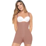 MARIAE FPT5530 Post Surgery High Compression Garment Mid Thigh & Open Bust w/ Wide Straps Stage 2 Faja Colombiana | FQ105 (Copy) - Image 4