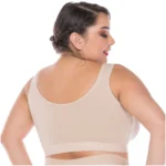Fajas Salome 0312 | Front Closure Breast Augmentation Post Surgery Bra for Women | Powernet - Image 2