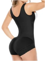 Fajas Salome 411 | Open Bust Panty Post Op Faja Shapewear for Women with Wide Straps and Front Zipper | Powernet - Image 6