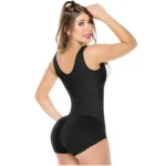 Fajas Salome 411 | Open Bust Panty Post Op Faja Shapewear for Women with Wide Straps and Front Zipper | Powernet - Image 8