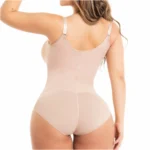 Fajas Salome 0420 | Hiphugger Body Shaper with Bra | Butt Lifter Tummy Control Shapewear for Women | Powernet - Image 3