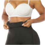 Fajas Salome 0219 | High Waist Compression Shorts for Women | Butt Lifter Capri Shapewear | Powernet - Image 7