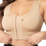 Fajas Salome 02L4 | Stage 1 Post-Surgery Compression Bra | Adjustable Support for Augmentation & Reduction