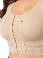 Fajas Salome 02L4 | Stage 1 Post-Surgery Compression Bra | Adjustable Support for Augmentation & Reduction - Image 2