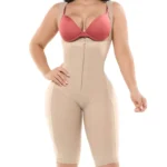 Fajas Salome 232 C | Medium Compression Full Body Shaper | Underarm Control & Invisible Butt Lift