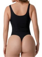 Fajas Salome 5002 Square Neck Bodysuit | Womens Bodysuit with Tummy Control - Image 8