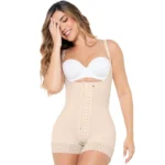 MARIAE FPT1530 Stage 2 Faja Colombiana Post Surgery High Compression Garment Mid Thigh & Open Bust | FQ110 - Image 5